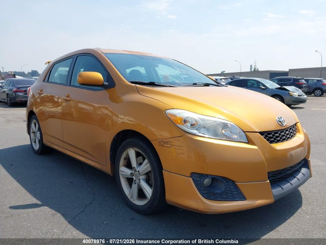 Продажа на аукционе авто 2009 Toyota Corolla Matrix S, vin: 2T1KE40E69C022472, номер лота: 40078976