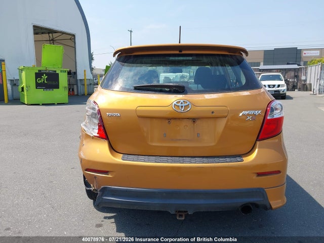 Продаж на аукціоні авто 2009 Toyota Corolla Matrix S, vin: 2T1KE40E69C022472, номер лоту: 40078976