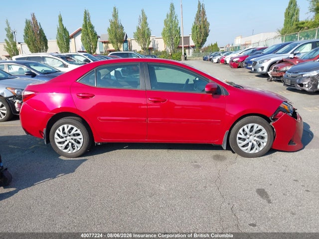 Aukcja sprzedaży 2018 Toyota Corolla L/le/xle/se/xse, vin: 2T1BURHE6JC109345, numer aukcji: 40077224