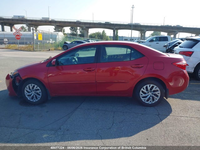 Aukcja sprzedaży 2018 Toyota Corolla L/le/xle/se/xse, vin: 2T1BURHE6JC109345, numer aukcji: 40077224
