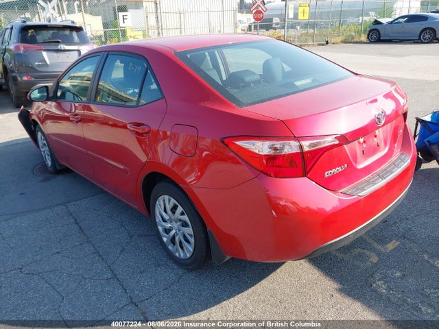Aukcja sprzedaży 2018 Toyota Corolla L/le/xle/se/xse, vin: 2T1BURHE6JC109345, numer aukcji: 40077224