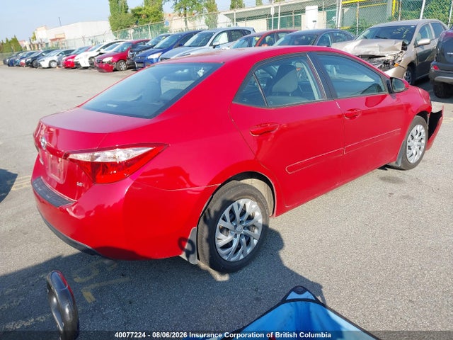 Aukcja sprzedaży 2018 Toyota Corolla L/le/xle/se/xse, vin: 2T1BURHE6JC109345, numer aukcji: 40077224