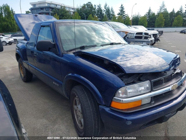 1999 Chevrolet S Truck S10 მანქანა იყიდება აუქციონზე, vin: 1GCDT19W6X8190484, აუქციონის ნომერი: 40073090