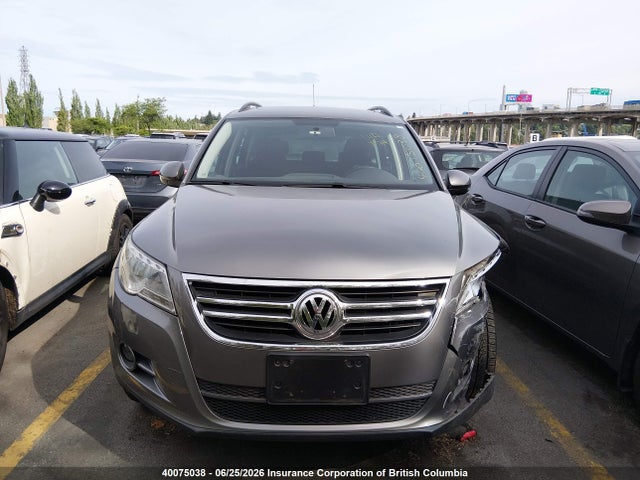 2009 Volkswagen Tiguan Se/sel მანქანა იყიდება აუქციონზე, vin: WVGBV95N19W524900, აუქციონის ნომერი: 40075038