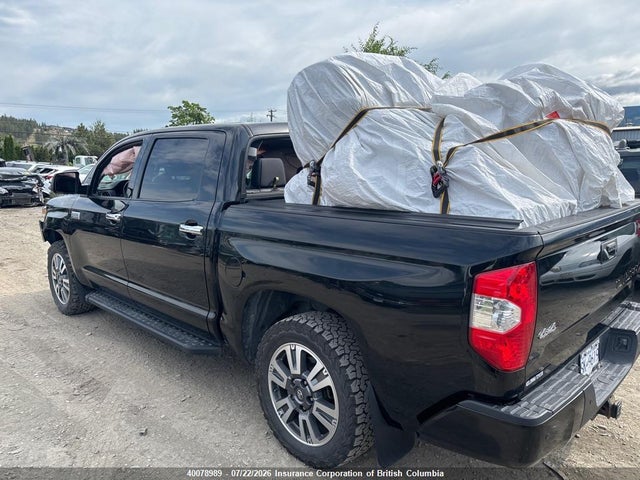 Продаж на аукціоні авто 2018 Toyota Tundra Platinum 5.7l V8, vin: 5TFAY5F1XJX704323, номер лоту: 40078989