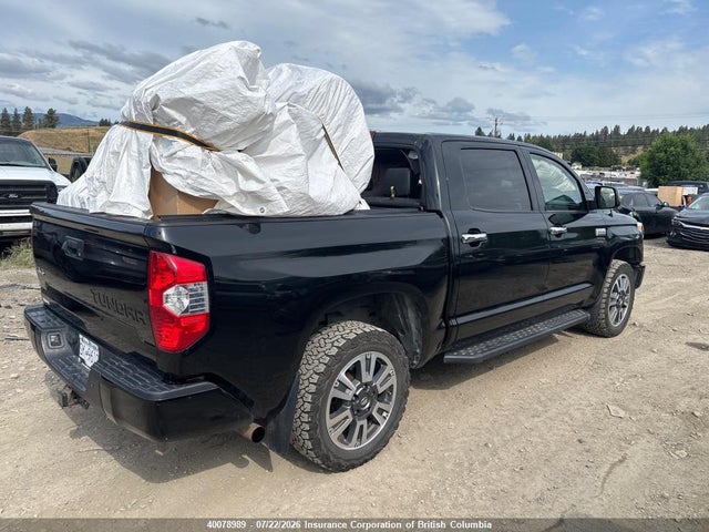 Продаж на аукціоні авто 2018 Toyota Tundra Platinum 5.7l V8, vin: 5TFAY5F1XJX704323, номер лоту: 40078989