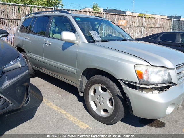 Продажа на аукционе авто 2007 Toyota Highlander Sport/limited, vin: JTEEP21A170196427, номер лота: 40071575