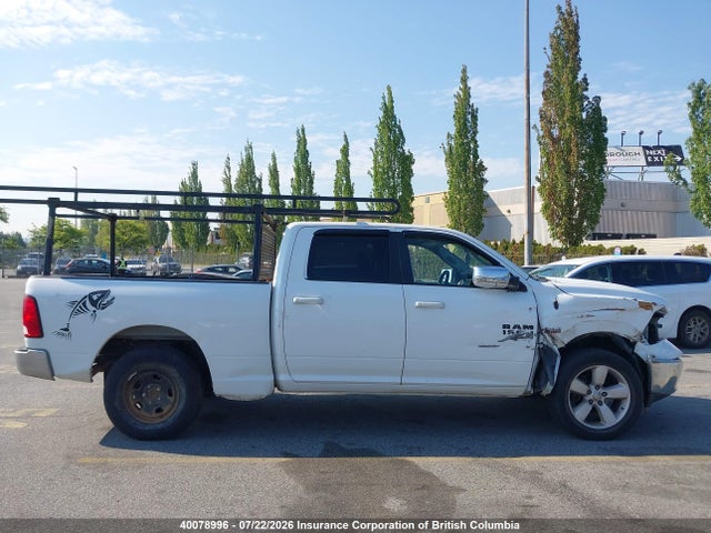 Продажа на аукционе авто 2019 Ram 1500 Classic Slt, vin: 1C6RR7TT7KS517029, номер лота: 40078996