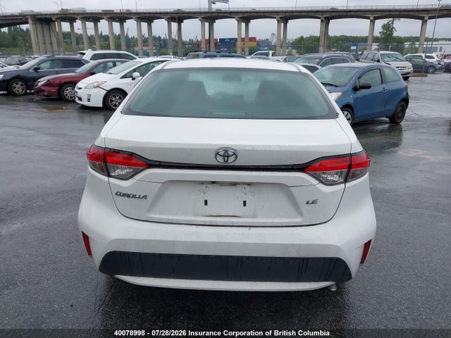 Продаж на аукціоні авто 2020 Toyota Corolla Le, vin: 5YFBPRBE2LP041810, номер лоту: 40078998