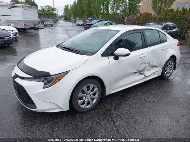 Продаж на аукціоні авто 2020 Toyota Corolla Le, vin: 5YFBPRBE2LP041810, номер лоту: 40078998