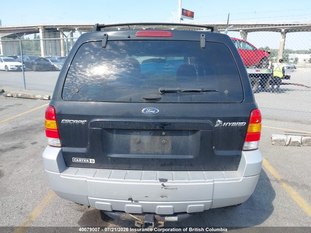 2006 Ford Escape Hev მანქანა იყიდება აუქციონზე, vin: 1FMCU95H66KB49025, აუქციონის ნომერი: 40079007