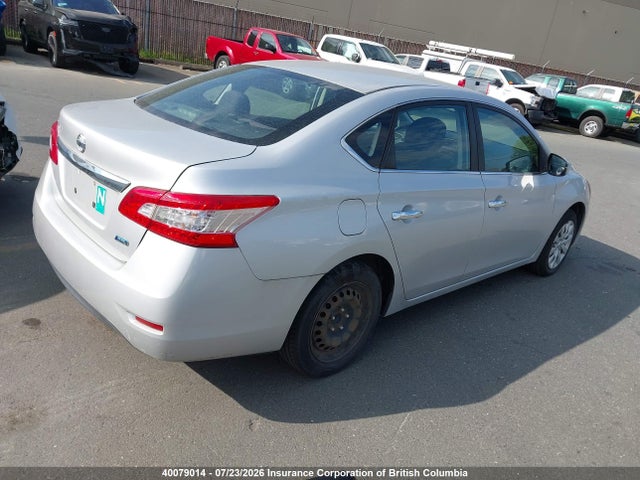 40079014 :رقم المزاد ، 3N1AB7AP5EL621315 vin ، 2014 Nissan Sentra S/sv/sr/sl مزاد بيع