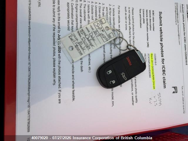 Продаж на аукціоні авто 2017 Dodge Challenger R/t 392, vin: 2C3CDZFJ5HH530384, номер лоту: 40079020