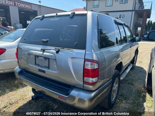 1999 Nissan Pathfinder Le/se/xe მანქანა იყიდება აუქციონზე, vin: JN8AR07Y5XW376615, აუქციონის ნომერი: 40079027