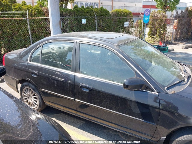 40075137 :رقم المزاد ، 2HHES35832H001624 vin ، 2002 Acura 1.7el Premium مزاد بيع