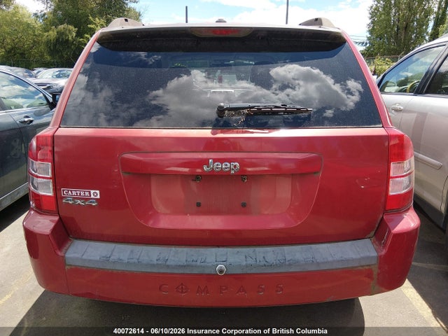 40072614 :رقم المزاد ، 1J8FF47WX8D564116 vin ، 2008 Jeep Compass Sport مزاد بيع