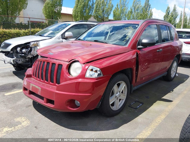 40072614 :رقم المزاد ، 1J8FF47WX8D564116 vin ، 2008 Jeep Compass Sport مزاد بيع