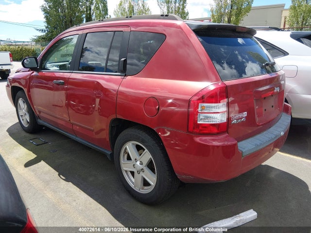 40072614 :رقم المزاد ، 1J8FF47WX8D564116 vin ، 2008 Jeep Compass Sport مزاد بيع
