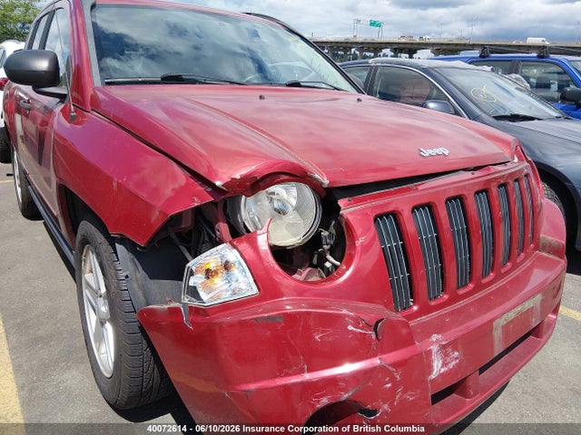 40072614 :رقم المزاد ، 1J8FF47WX8D564116 vin ، 2008 Jeep Compass Sport مزاد بيع