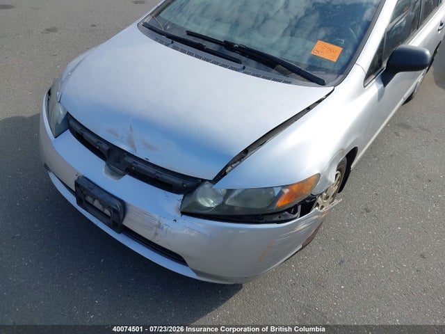 Продажа на аукционе авто 2006 Honda Civic Dx Vp, vin: 2HGFA16316H017376, номер лота: 40074501