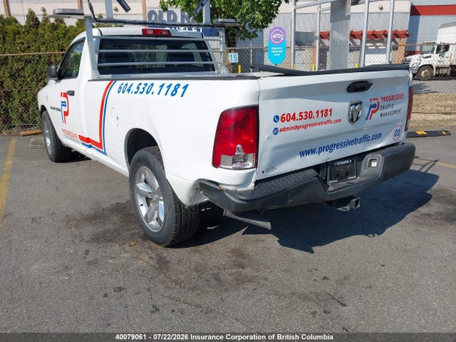 Продаж на аукціоні авто 2012 Dodge Ram 1500 St, vin: 3C6JD6DK5CG226887, номер лоту: 40079061