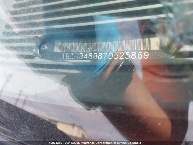Продажа на аукционе авто 2007 Dodge Caliber Sxt, vin: 1B3HB48B87D525869, номер лота: 40073316