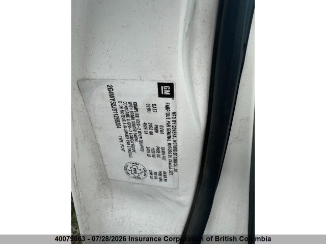 Продаж на аукціоні авто 2001 Buick Century Limited, vin: 2G4WY52J611268204, номер лоту: 40079063