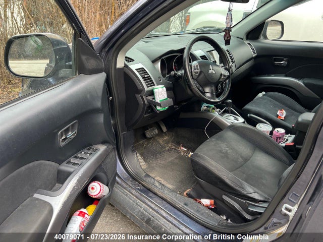 2009 Mitsubishi Outlander Es მანქანა იყიდება აუქციონზე, vin: JA4LT21W09Z604735, აუქციონის ნომერი: 40079071