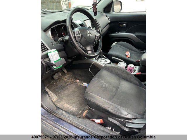 2009 Mitsubishi Outlander Es მანქანა იყიდება აუქციონზე, vin: JA4LT21W09Z604735, აუქციონის ნომერი: 40079071