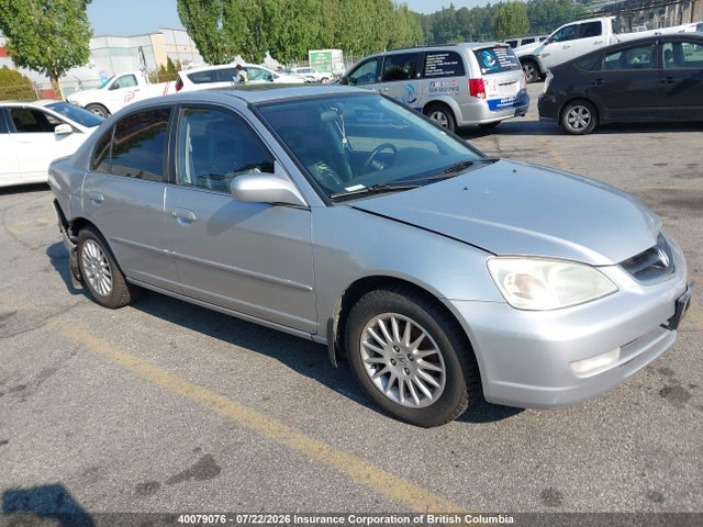 2003 Acura 1.7el Premium მანქანა იყიდება აუქციონზე, vin: 2HHES35813H005348, აუქციონის ნომერი: 40079076