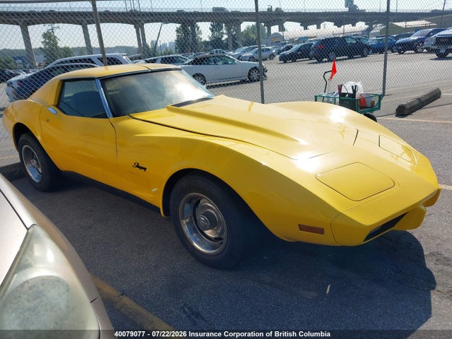 40079077 :رقم المزاد ، 1Z37J4S404241 vin ، 1974 Chevrolet Corvette مزاد بيع