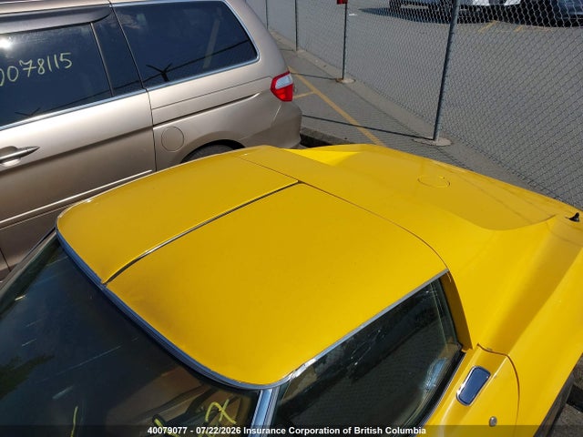 1974 Chevrolet Corvette მანქანა იყიდება აუქციონზე, vin: 1Z37J4S404241, აუქციონის ნომერი: 40079077