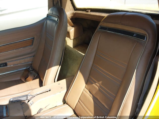 1974 Chevrolet Corvette მანქანა იყიდება აუქციონზე, vin: 1Z37J4S404241, აუქციონის ნომერი: 40079077