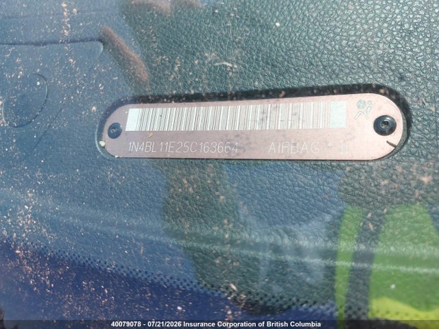 Aukcja sprzedaży 2005 Nissan Altima Se/sl/se-r, vin: 1N4BL11E25C163664, numer aukcji: 40079078