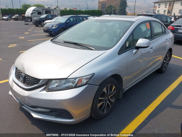 2013 Honda Civic მანქანა იყიდება აუქციონზე, vin: 2HGFB2F5XDH104274, აუქციონის ნომერი: 40079092