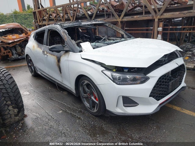 40075432 :رقم المزاد ، KMHTH6AB7KU012467 vin ، 2019 Hyundai Veloster Turbo/turbo R-spec/turbo Ultimate مزاد بيع