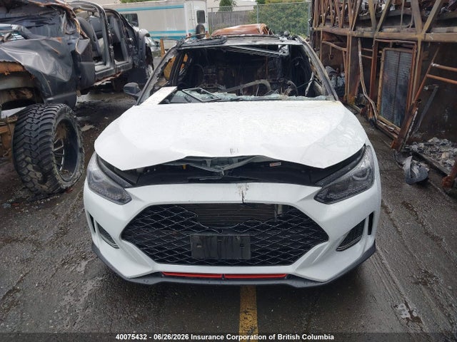 40075432 :رقم المزاد ، KMHTH6AB7KU012467 vin ، 2019 Hyundai Veloster Turbo/turbo R-spec/turbo Ultimate مزاد بيع