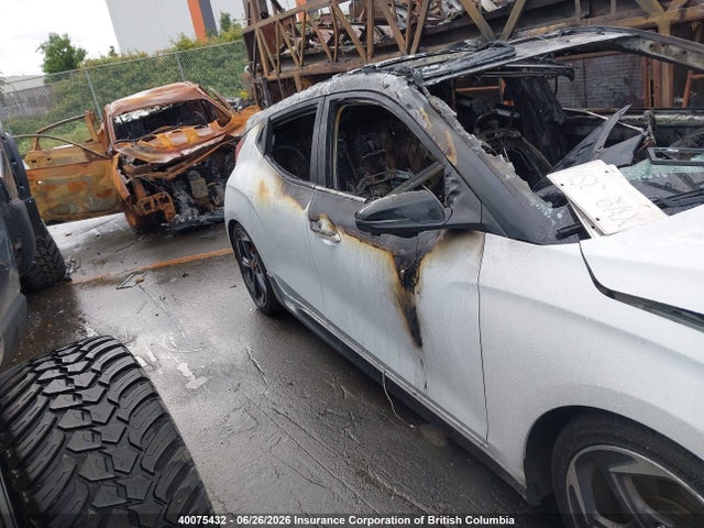 40075432 :رقم المزاد ، KMHTH6AB7KU012467 vin ، 2019 Hyundai Veloster Turbo/turbo R-spec/turbo Ultimate مزاد بيع