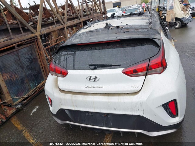 40075432 :رقم المزاد ، KMHTH6AB7KU012467 vin ، 2019 Hyundai Veloster Turbo/turbo R-spec/turbo Ultimate مزاد بيع