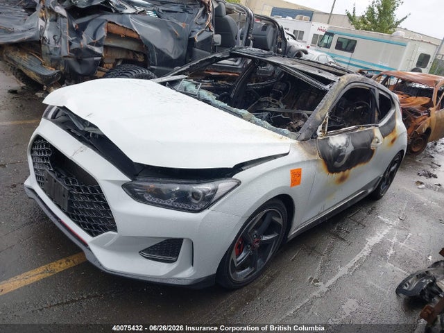 40075432 :رقم المزاد ، KMHTH6AB7KU012467 vin ، 2019 Hyundai Veloster Turbo/turbo R-spec/turbo Ultimate مزاد بيع