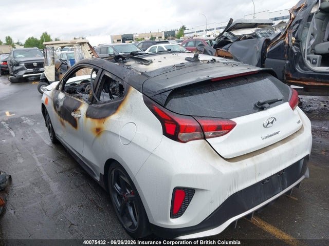 40075432 :رقم المزاد ، KMHTH6AB7KU012467 vin ، 2019 Hyundai Veloster Turbo/turbo R-spec/turbo Ultimate مزاد بيع