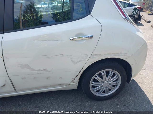 40079113 :رقم المزاد ، 1N4BZ0CP4HC311972 vin ، 2017 Nissan Leaf مزاد بيع