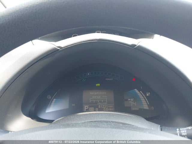 40079113 :رقم المزاد ، 1N4BZ0CP4HC311972 vin ، 2017 Nissan Leaf مزاد بيع