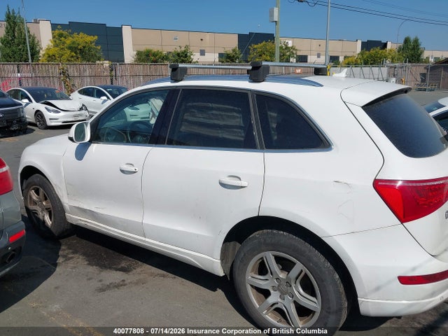 2012 Audi Q5 Premium Plus მანქანა იყიდება აუქციონზე, vin: WA1LFCFP6CA080334, აუქციონის ნომერი: 40077808