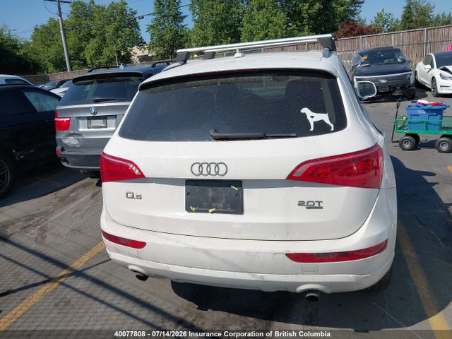 2012 Audi Q5 Premium Plus მანქანა იყიდება აუქციონზე, vin: WA1LFCFP6CA080334, აუქციონის ნომერი: 40077808