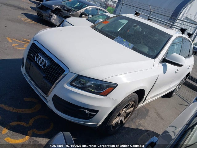 2012 Audi Q5 Premium Plus მანქანა იყიდება აუქციონზე, vin: WA1LFCFP6CA080334, აუქციონის ნომერი: 40077808