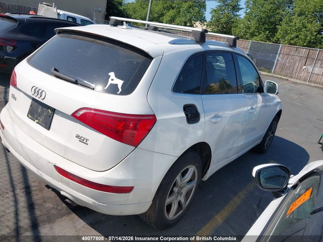 2012 Audi Q5 Premium Plus მანქანა იყიდება აუქციონზე, vin: WA1LFCFP6CA080334, აუქციონის ნომერი: 40077808