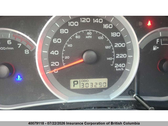 40079118 :رقم المزاد ، JF1GH62669H802942 vin ، 2009 Subaru Impreza 2.5i مزاد بيع