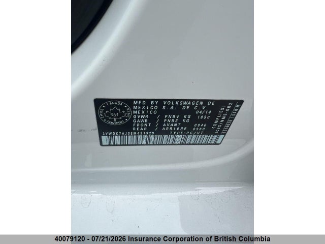 Volkswagen Jetta 2014 3VWDK7AJ3EM431929 Image 19