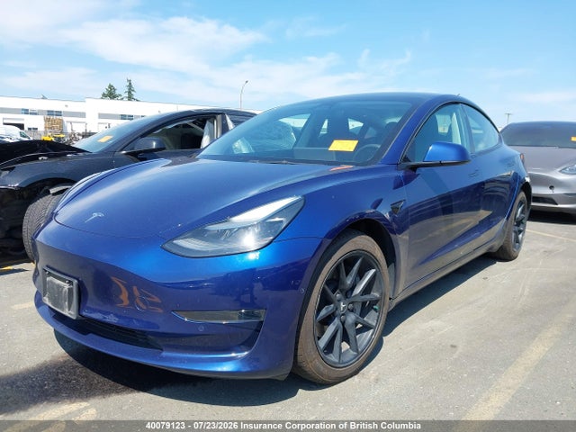 Auction sale of the 2022 Tesla Model 3, vin: 5YJ3E1EA3NF340080, lot number: 40079123